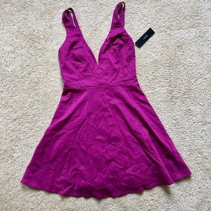 LuLus Womens Fuscia Dress
